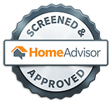 HomeAdvisor Screened & Approved Badge